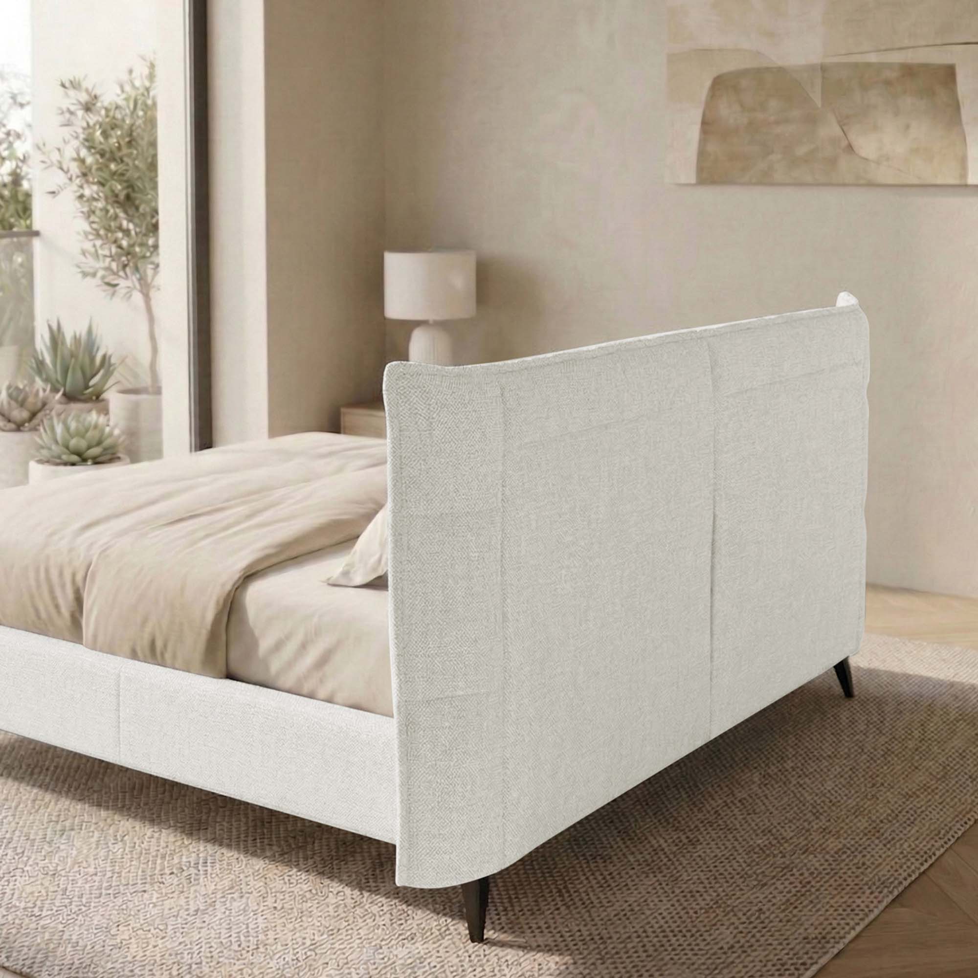 Letto Matrimoniale Contenitore con apertura facilitata e design moderno Nova