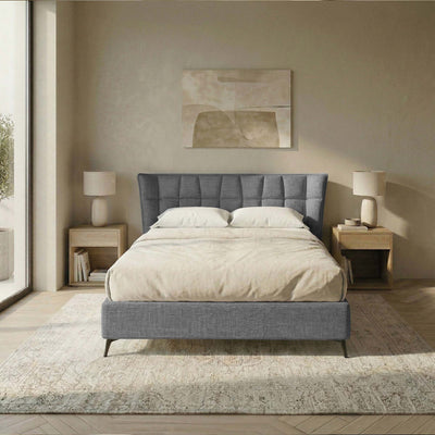 Letto Matrimoniale Contenitore con apertura facilitata e design moderno Nova
