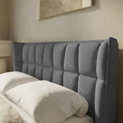 Letto Matrimoniale Contenitore con apertura facilitata e design moderno Nova