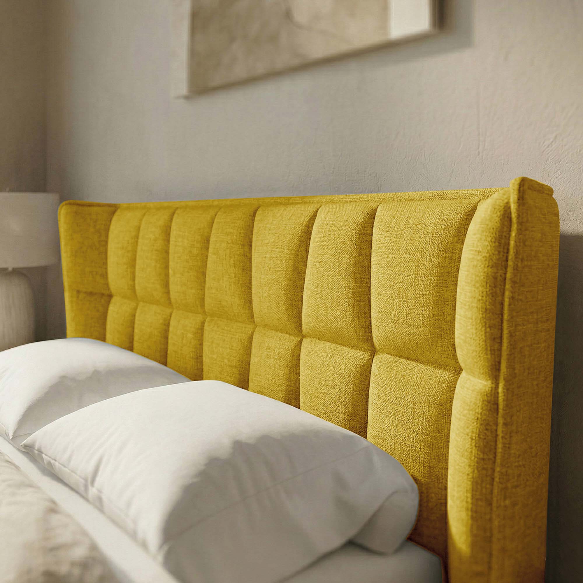 Letto Matrimoniale Contenitore con apertura facilitata e design moderno Nova