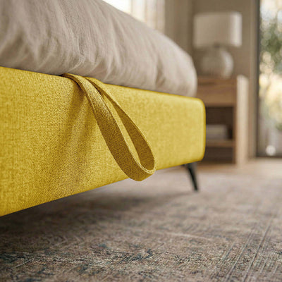Letto Matrimoniale Contenitore con apertura facilitata e design moderno Nova