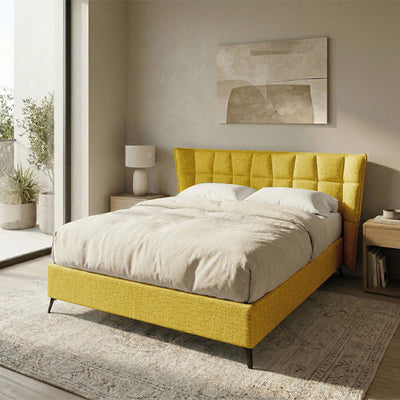 Letto Matrimoniale Contenitore con apertura facilitata e design moderno Nova
