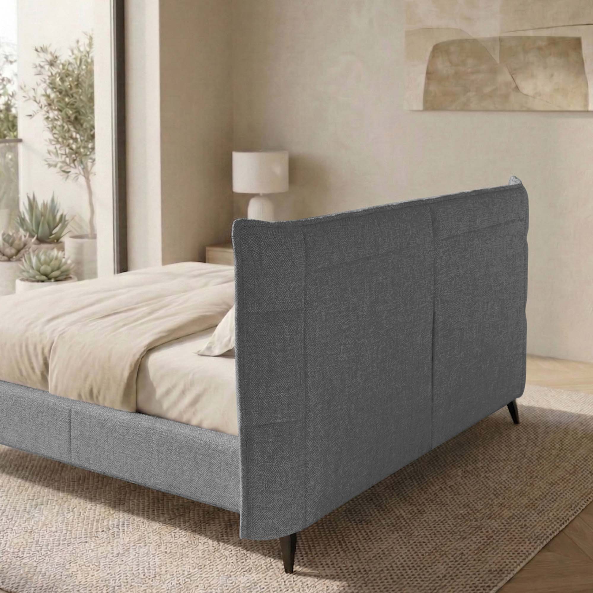 Letto Matrimoniale Contenitore con apertura facilitata e design moderno Nova