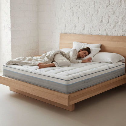 Matelas Orthopédique Ferme (25cm) | Déhoussable avec 800 Ressorts & MyCell® - Kaysa One