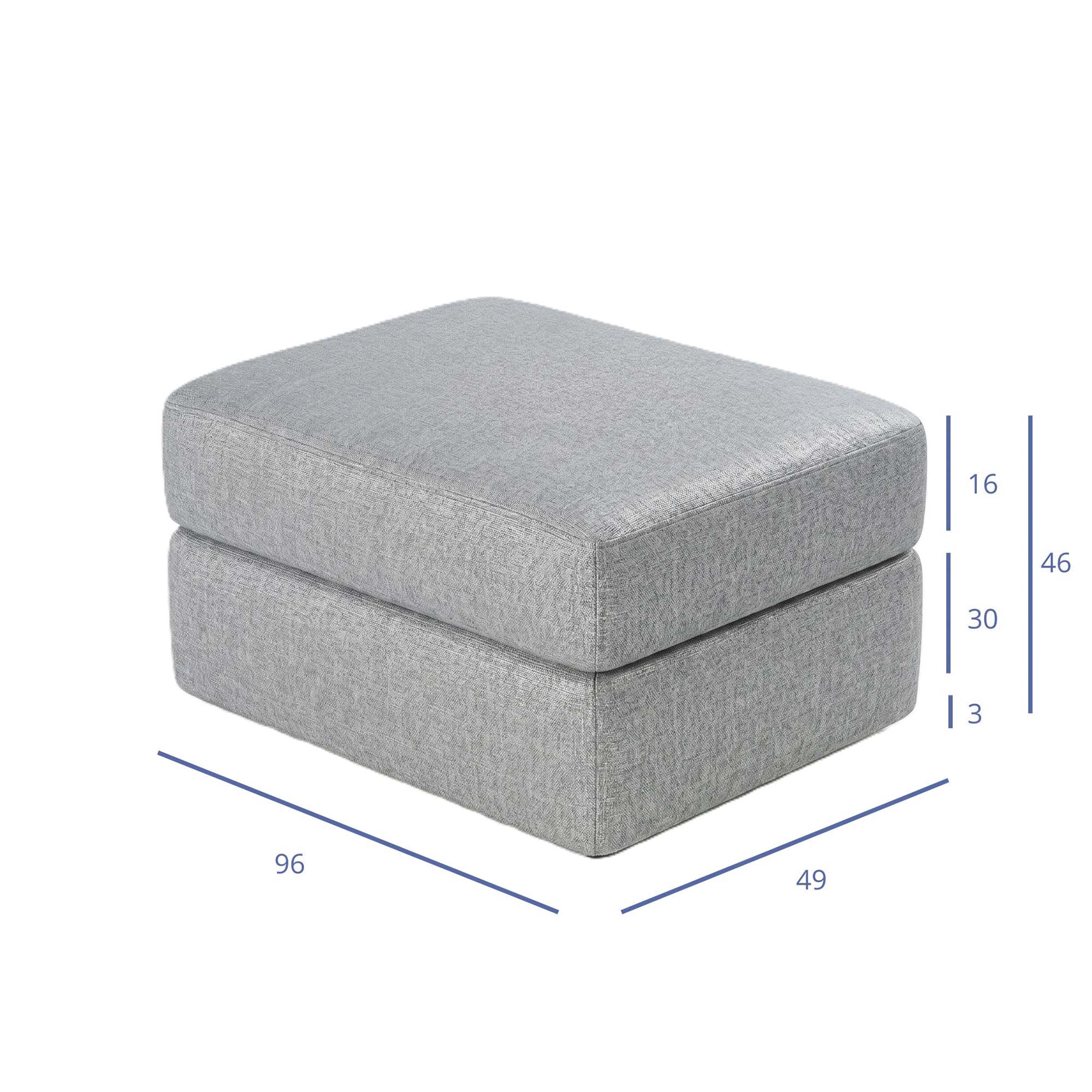 Pouf Contenitore Design Moderno Space
