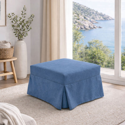 Pouf lit Reverso avec matelas en Waterfoam