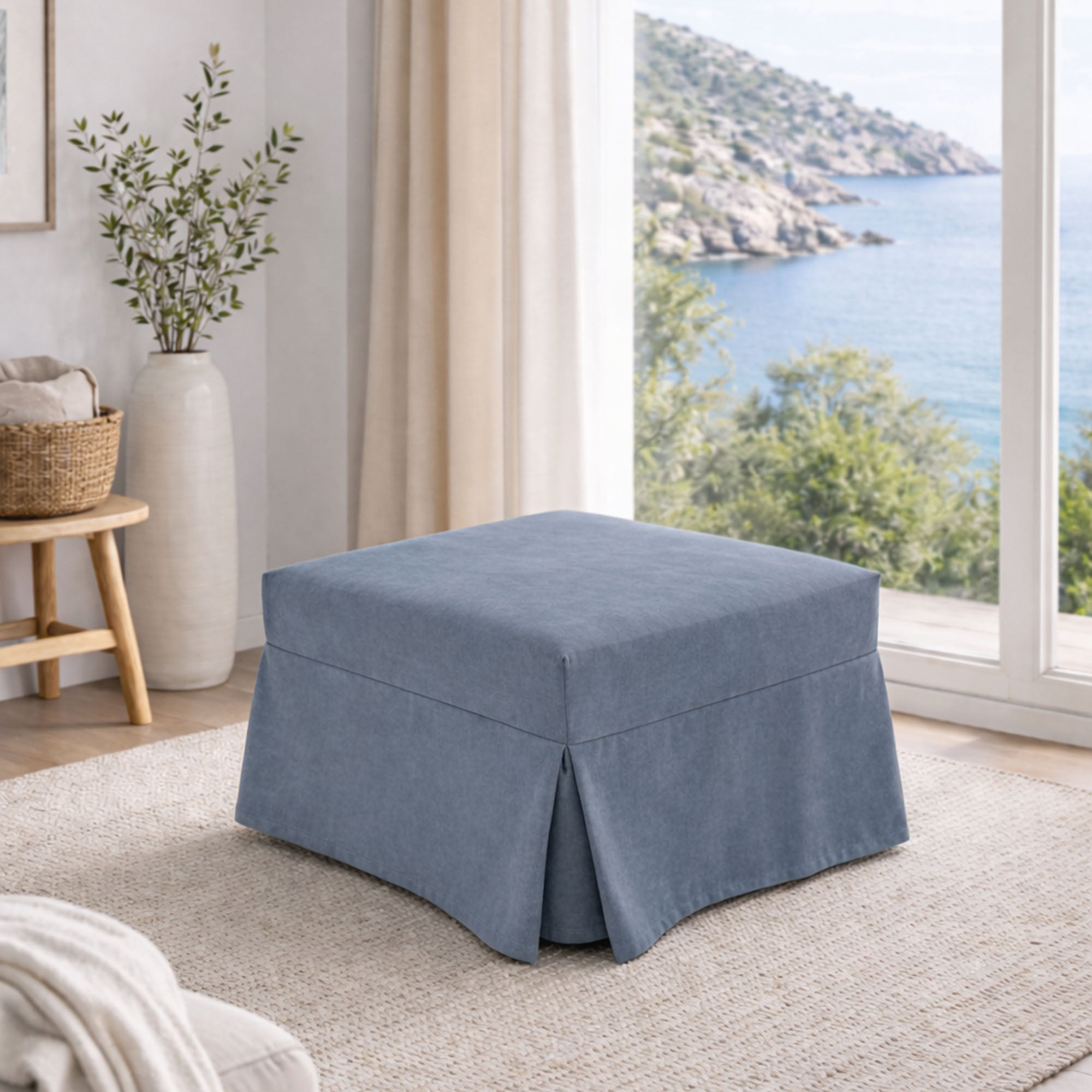 Pouf Letto Reverso con Materasso in Waterfoam