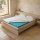 Topper Memory Foam 6cm Alta Densità - 7 Zone Ergonomiche - Made in Italy