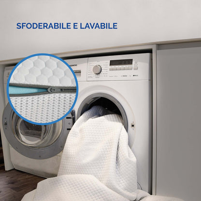 Topper Serenity in Memory Foam - Nuvole di Sonno