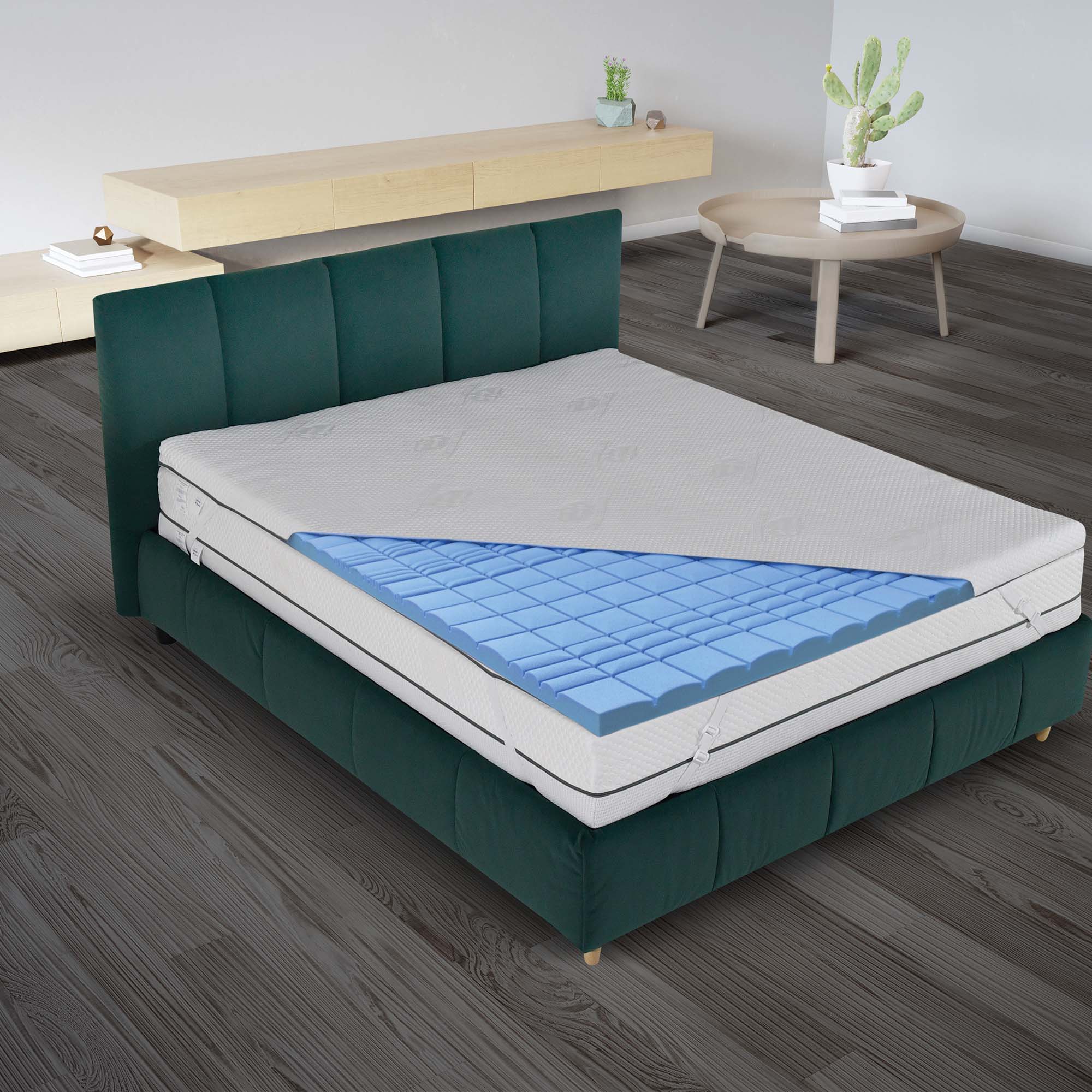 Topper Serenity in Memory Foam - Nuvole di Sonno